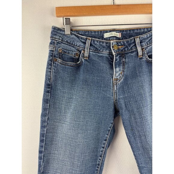 Levis Womens Bootcut Jeans Size 6M Medium Wash Denim Cotton Spandex Blend - Picture 3 of 6